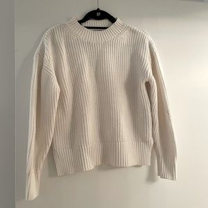 White Knit Sweater